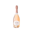 Bottle of French Bloom sparkling wine on a white background