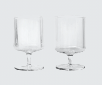Ferm LIVING Wine Glasses (Set of 2) Clear - Boisson
