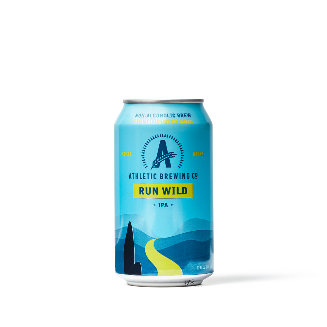 Athletic Brewing - Run Wild IPA - Non-Alcoholic Beer - 6 pack - Boisson — Brooklyn's Non-Alcoholic Spirits, Beer, Wine, and Home Bar Shop in Cobble Hill