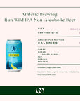 Athletic Brewing - Run Wild IPA - Non-Alcoholic Beer - 6 pack - Boisson — Brooklyn's Non-Alcoholic Spirits, Beer, Wine, and Home Bar Shop in Cobble Hill