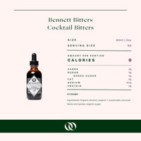 Bennett Bitters  - Cocktail Bitters - Boisson — Brooklyn's Non-Alcoholic Spirits, Beer, Wine, and Home Bar Shop in Cobble Hill