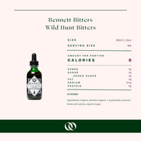 Bennett Bitters  - Wild Hunt Bitters - Boisson — Brooklyn's Non-Alcoholic Spirits, Beer, Wine, and Home Bar Shop in Cobble Hill