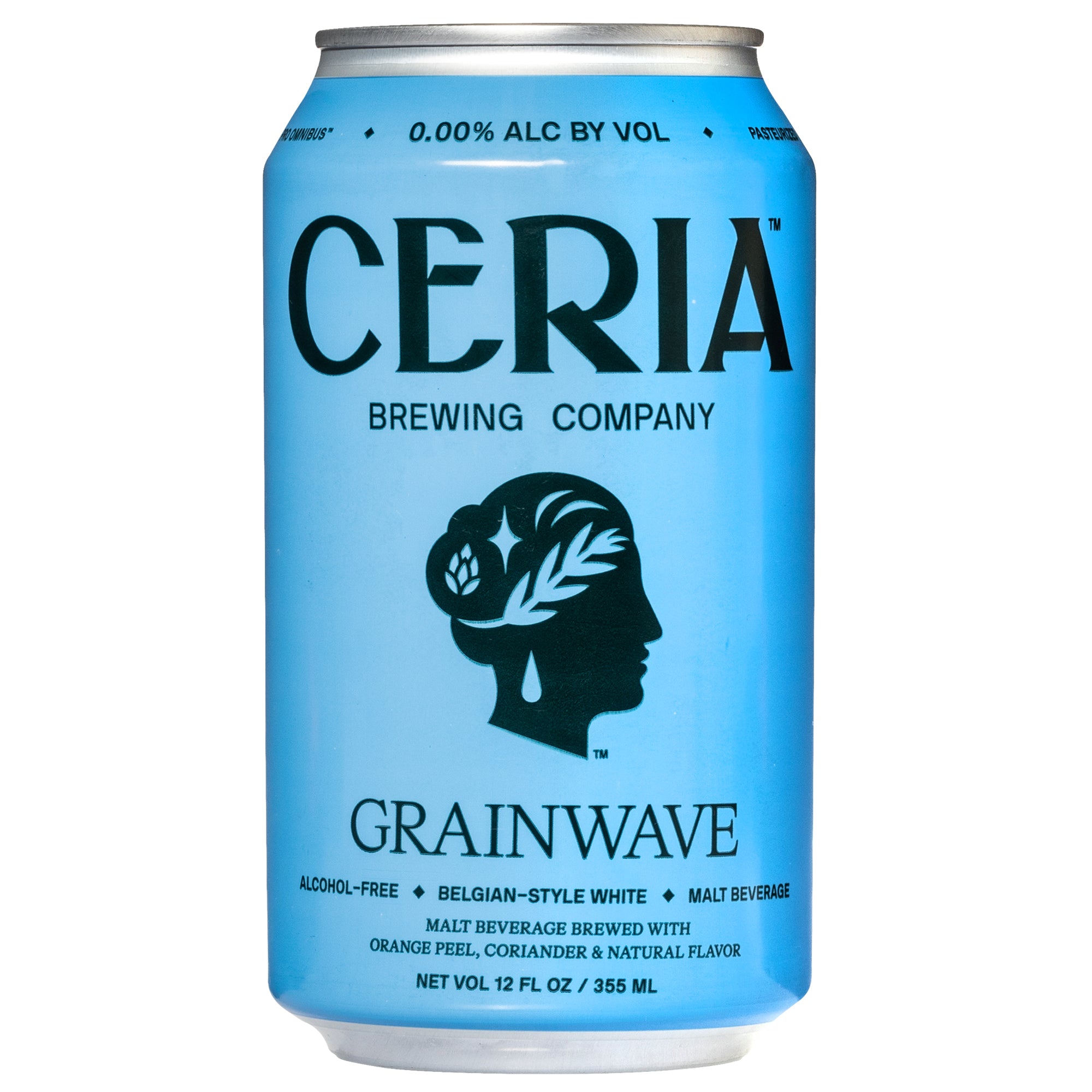 Ceria Brewing Grainwave Alcohol-Free Belgian White 6-pack - Boisson — Brooklyn&#39;s Non-Alcoholic Spirits, Beer, Wine, and Home Bar Shop in Cobble Hill