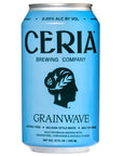 Ceria Brewing Grainwave Alcohol-Free Belgian White 6-pack - Boisson — Brooklyn's Non-Alcoholic Spirits, Beer, Wine, and Home Bar Shop in Cobble Hill