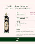 Dr. Zero Zero – AmarNo – Non-Alcoholic Amaro Spirit - Boisson — Brooklyn's Non-Alcoholic Spirits, Beer, Wine, and Home Bar Shop in Cobble Hill