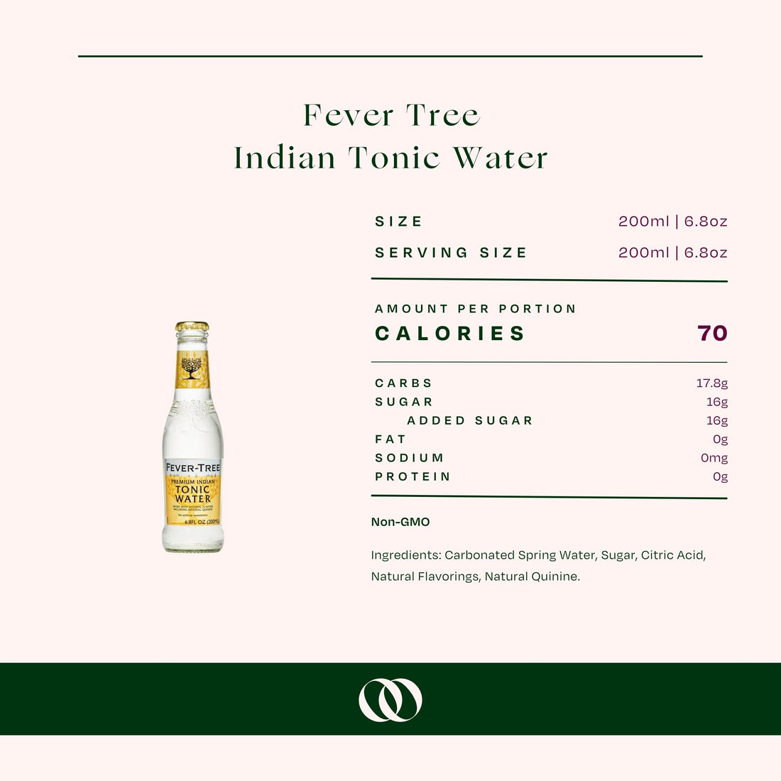 Fever-Tree - Indian Tonic Water (4-pack) - Boisson — Brooklyn's Non-Alcoholic Spirits, Beer, Wine, and Home Bar Shop in Cobble Hill