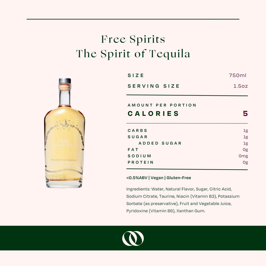 Free Spirits - The Spirit of Tequila - Non-Alcoholic Spirit - Boisson — Brooklyn's Non-Alcoholic Spirits, Beer, Wine, and Home Bar Shop in Cobble Hill