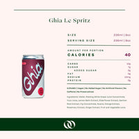 Ghia - Le Spritz - Single Can - Boisson — Brooklyn's Non-Alcoholic Spirits, Beer, Wine, and Home Bar Shop in Cobble Hill