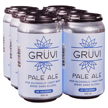 Grüvi Non-Alcoholic Pale Ale (6 Pack) - Boisson — Brooklyn's Non-Alcoholic Spirits, Beer, Wine, and Home Bar Shop in Cobble Hill