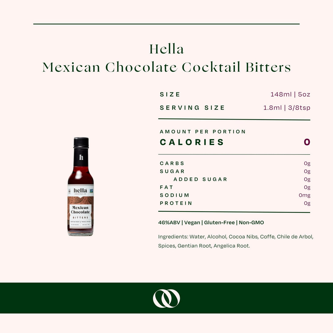 Hella - Mexican Chocolate Cocktail Bitters 5oz - Boisson — Brooklyn's Non-Alcoholic Spirits, Beer, Wine, and Home Bar Shop in Cobble Hill