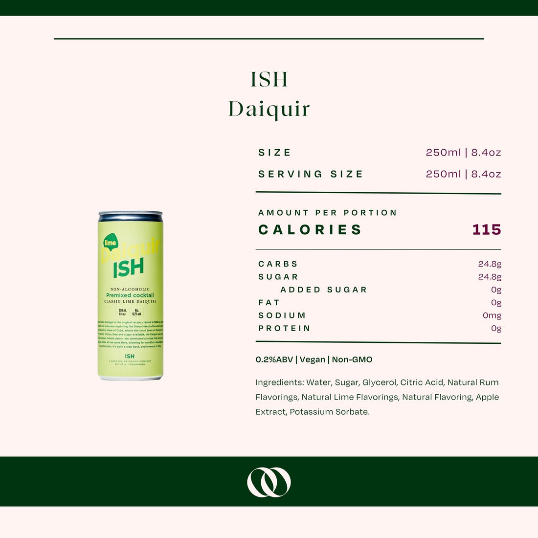 Daiquir ISH 4-Pack - Boisson — Brooklyn's Non-Alcoholic Spirits, Beer, Wine, and Home Bar Shop in Cobble Hill