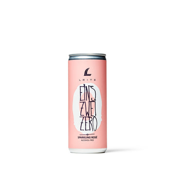Leitz - Eins Zwei Zero - Non-Alcoholic Sparkling Rosé Can (250ml) - Boisson — Brooklyn's Non-Alcoholic Spirits, Beer, Wine, and Home Bar Shop in Cobble Hill