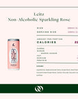 Leitz - Eins Zwei Zero - Non-Alcoholic Sparkling Rosé Can (250ml) 4-Pack - Boisson — Brooklyn's Non-Alcoholic Spirits, Beer, Wine, and Home Bar Shop in Cobble Hill