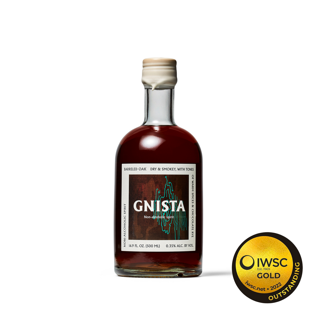 Gnista - Barreled Oak - Non-Alcoholic Spirit - Boisson — Brooklyn's Non-Alcoholic Spirits, Beer, Wine, and Home Bar Shop in Cobble Hill