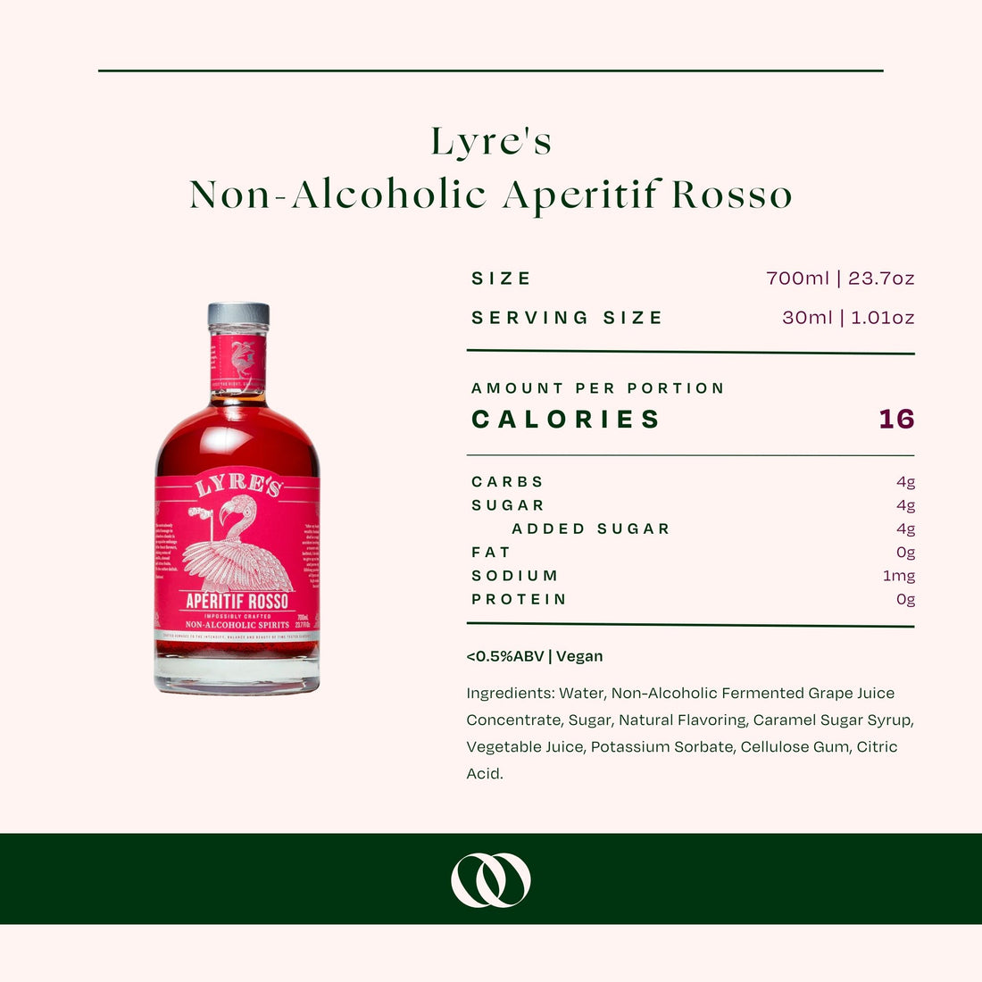 For pokker Resignation Mursten Lyre's - Non-Alcoholic Apéritif Rosso Red Vermouth– Boisson