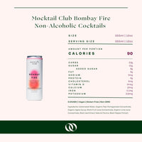 Mocktail Club - Bombay Fire - Non-Alcoholic Cocktails 4-Pack - Boisson — Brooklyn's Non-Alcoholic Spirits, Beer, Wine, and Home Bar Shop in Cobble Hill