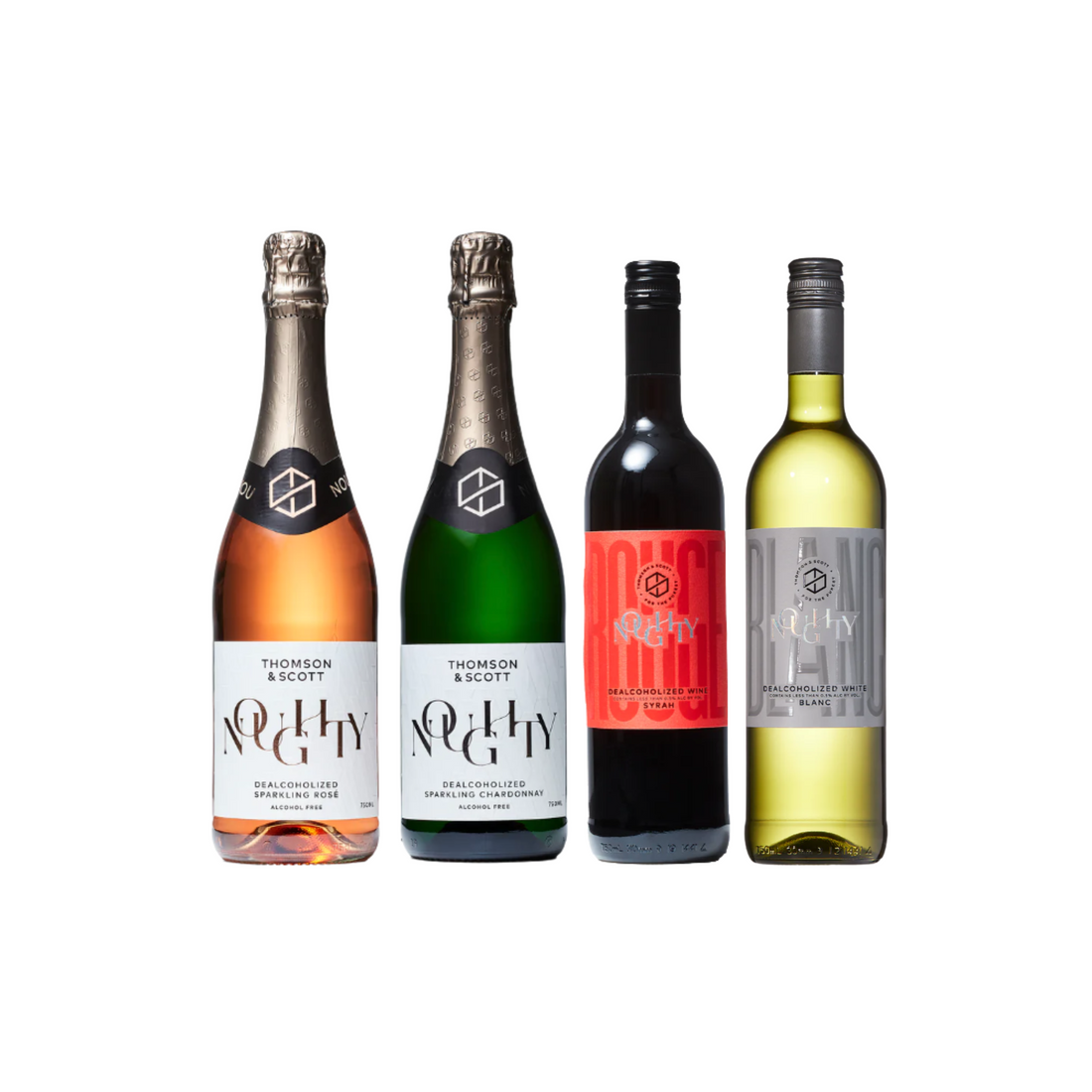 Thomson & Scott Noughty Alcohol-Free Wine Discovery Bundle - Boisson — Brooklyn's Non-Alcoholic Spirits, Beer, Wine, and Home Bar Shop in Cobble Hill