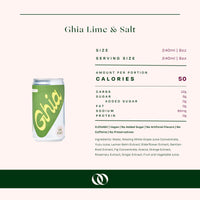 Ghia - Non-Alcoholic Lime & Salt Le Spritz - Single Can - Boisson — Brooklyn's Non-Alcoholic Spirits, Beer, Wine, and Home Bar Shop in Cobble Hill
