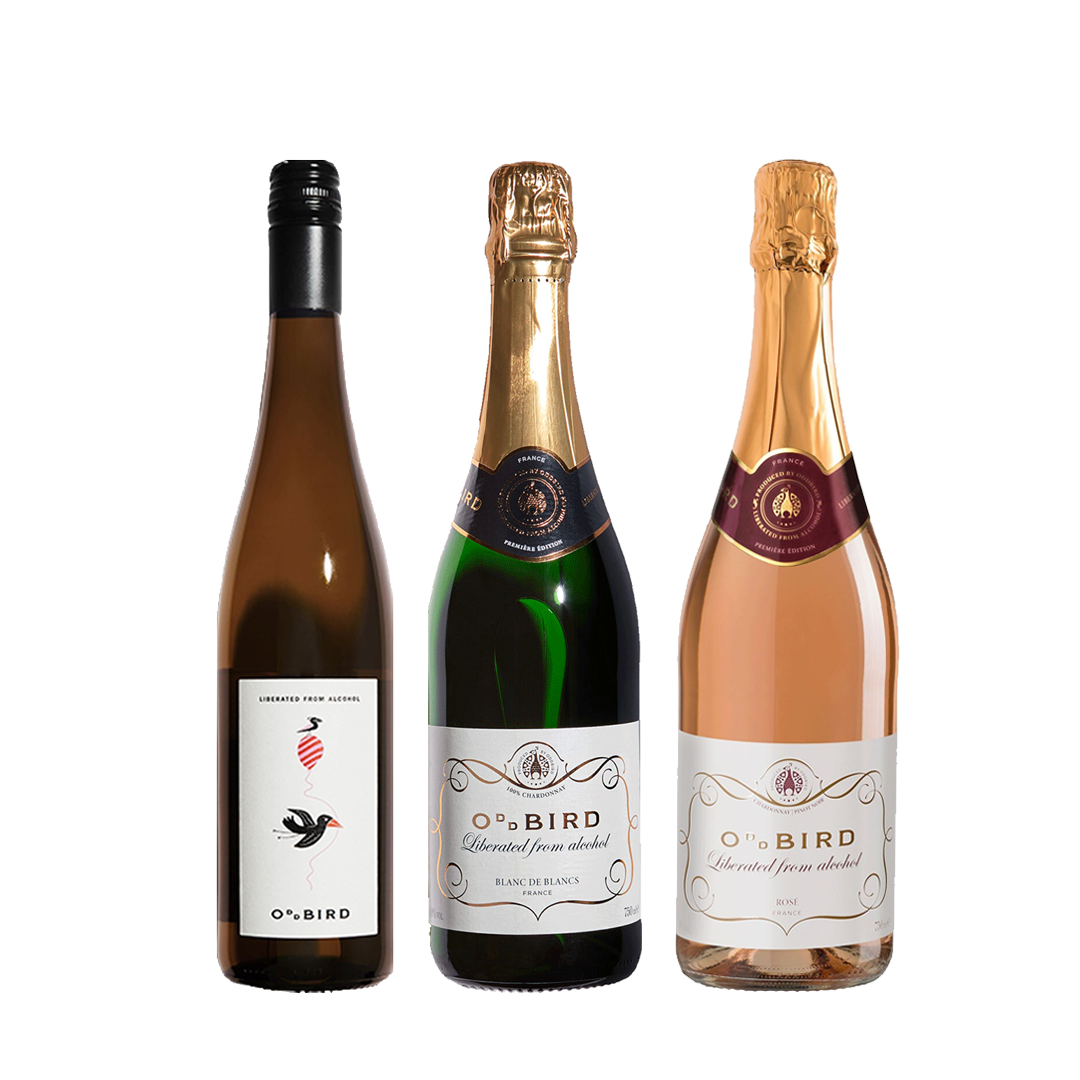 Oddbird Non-Alcoholic Wine Trio Bundle - Boisson — Brooklyn's Non-Alcoholic Spirits, Beer, Wine, and Home Bar Shop in Cobble Hill