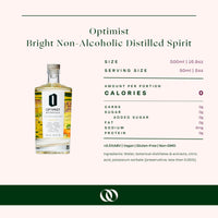Optimist - Nonalcoholic Spirits 3pk Bundle (Bright, Fresh, Smokey) - Boisson — Brooklyn's Non-Alcoholic Spirits, Beer, Wine, and Home Bar Shop in Cobble Hill
