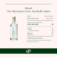 Ritual Zero Proof - Nonalcoholic Spirits 4pk Bundle (Rum, Whiskey, Tequila, Gin) - Boisson — Brooklyn's Non-Alcoholic Spirits, Beer, Wine, and Home Bar Shop in Cobble Hill