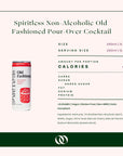 Spiritless - Non-Alcoholic Old Fashioned Pour Over Cocktail - 4 Pack - Boisson — Brooklyn's Non-Alcoholic Spirits, Beer, Wine, and Home Bar Shop in Cobble Hill