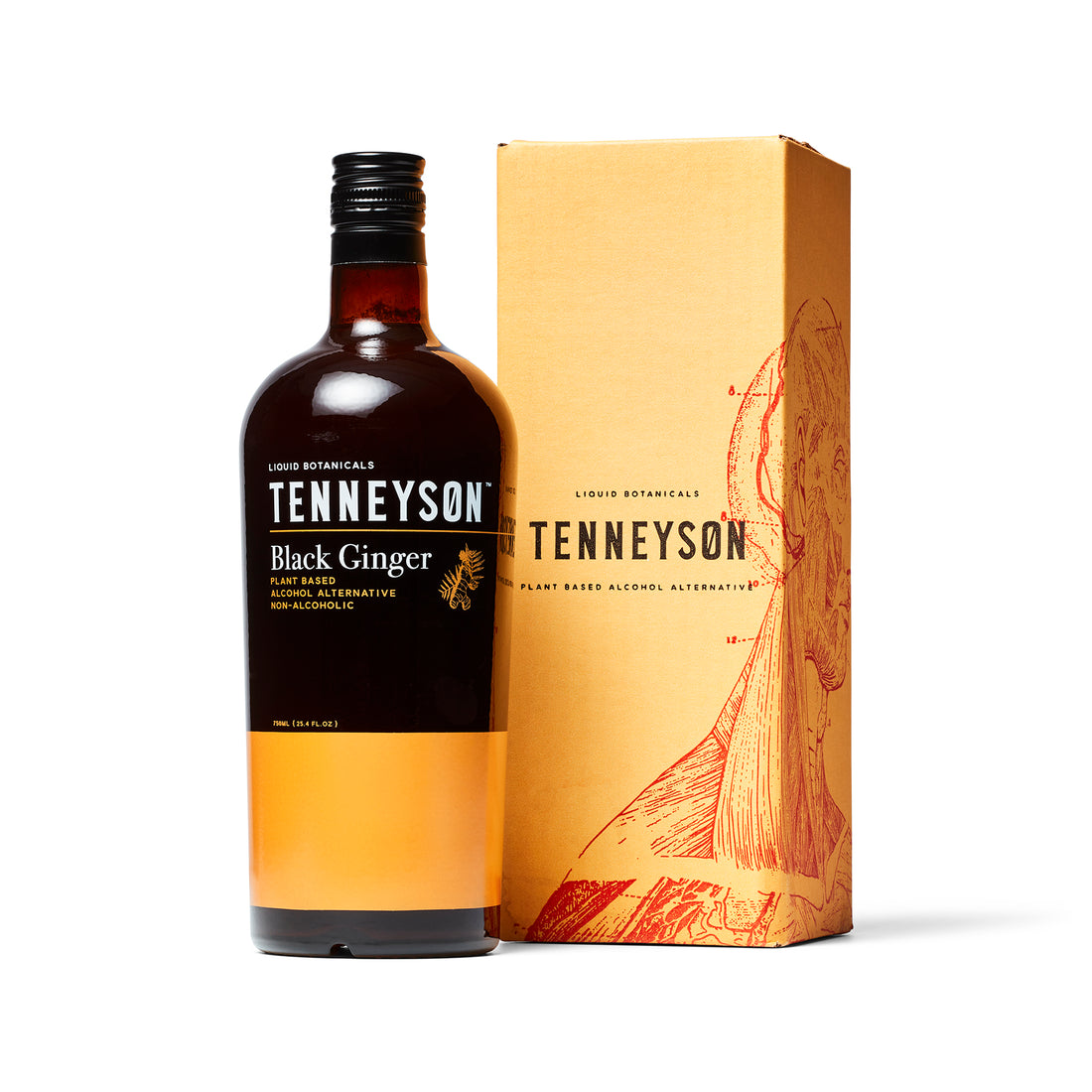 Tenneyson - Black Ginger - Plant Based Alcohol Alternative - 750ML - Boisson — Brooklyn's Non-Alcoholic Spirits, Beer, Wine, and Home Bar Shop in Cobble Hill