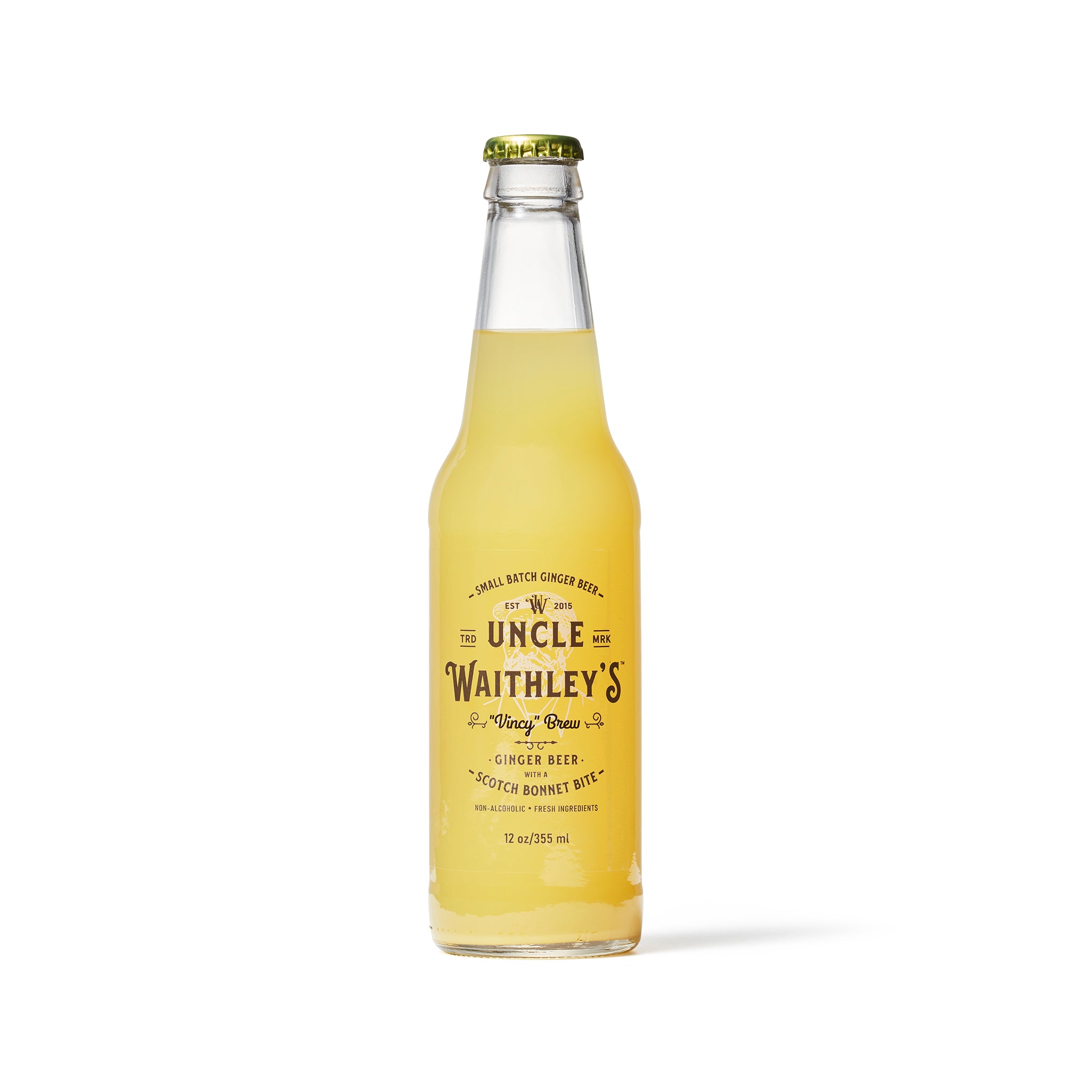 Uncle Waithley's - Ginger Beer with a Scotch Bonnet Bite - Non-Alcohol –  Boisson