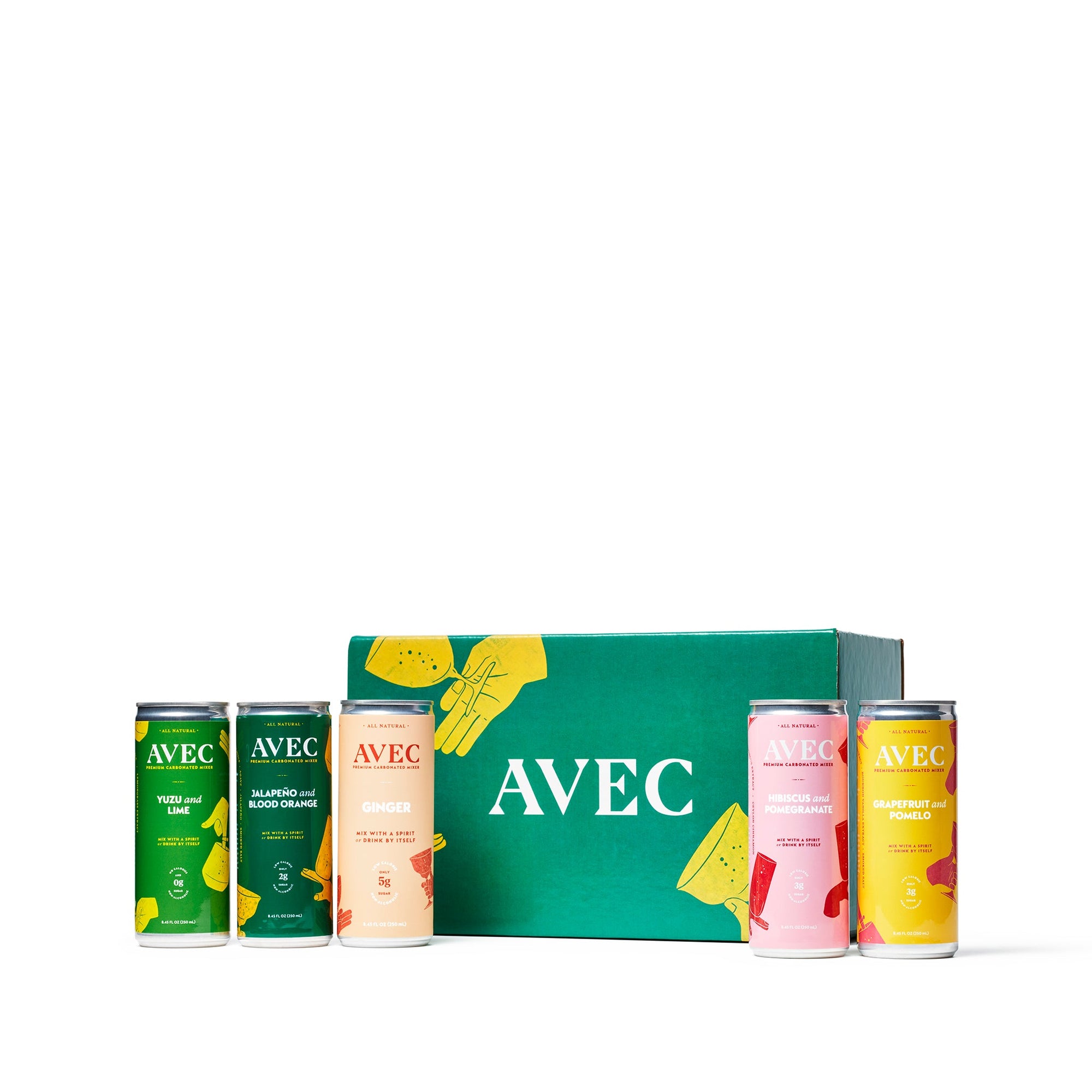 AVEC - The Sampler - Non-Alcoholic Sparkling Beverage - Boisson