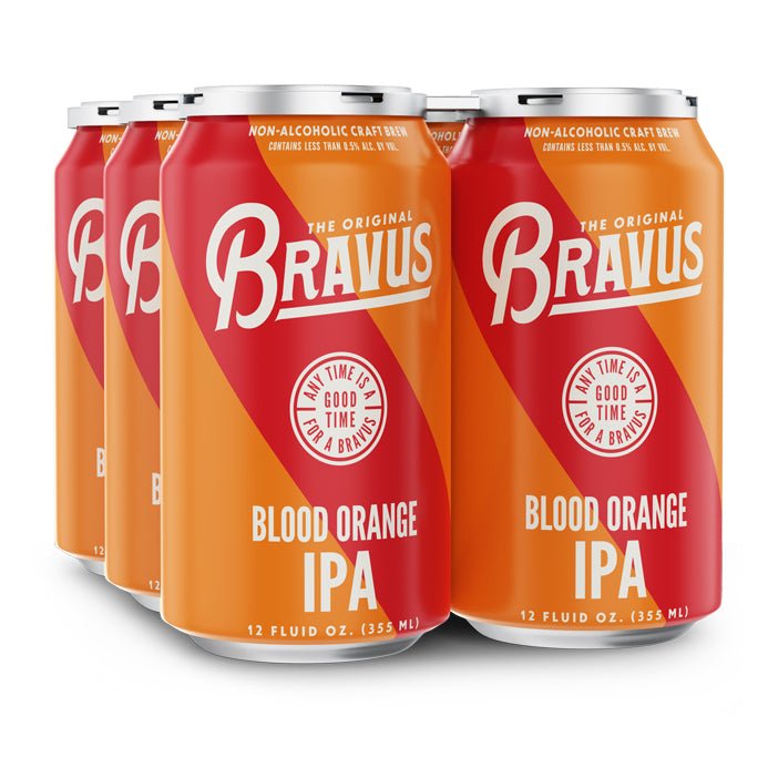 Bravus Brewing - Non-Alcoholic Blood Orange IPA - 6-pack - Boisson