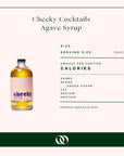 Cheeky Cocktails - Agave Syrup 16 oz - Boisson