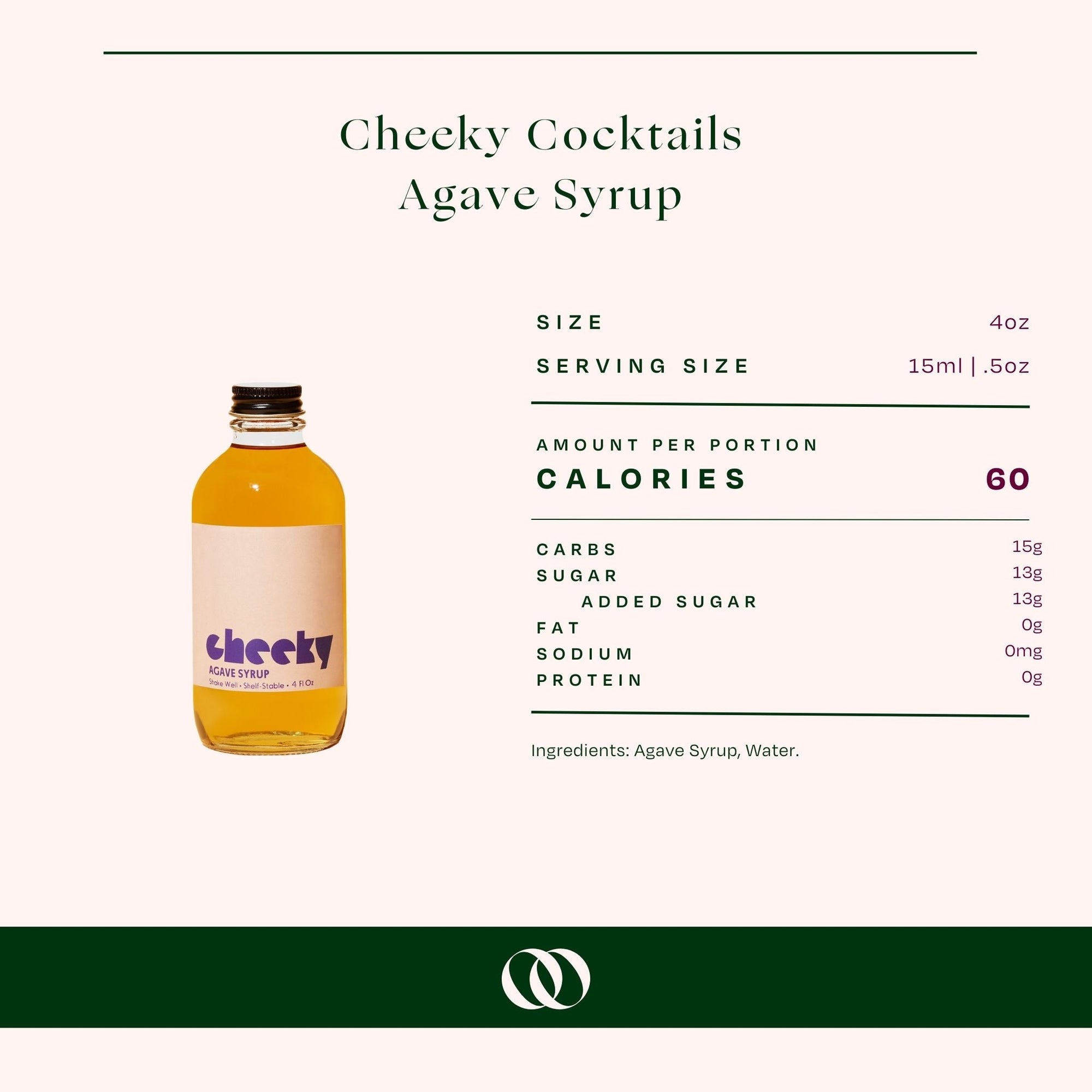 Cheeky Cocktails - Agave Syrup - Boisson