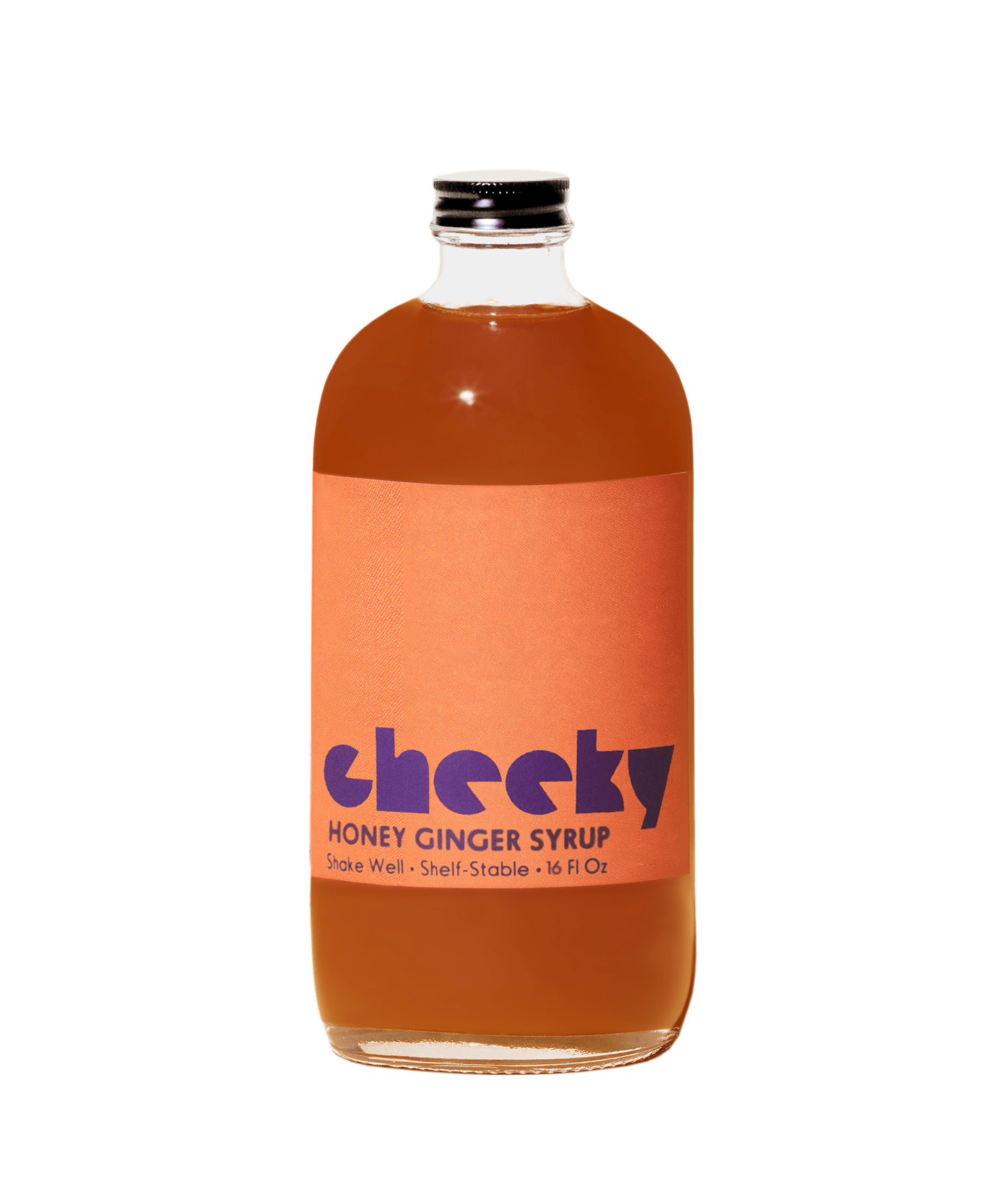 Cheeky Cocktails - Honey Ginger Syrup 16 oz - Boisson