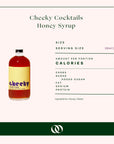 Cheeky Cocktails - Honey Syrup - 16oz - Boisson
