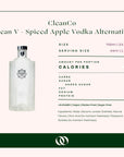 CleanCo Clean V - Spiced Apple Vodka Alternative - 700ml - Boisson