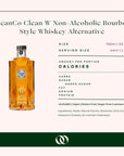 CleanCo Clean W - Non-Alcoholic Bourbon Style Whiskey Alternative - 700ml - Boisson
