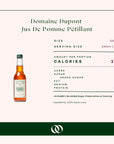 Domaine Dupont - Jus De Pomme Pétillant - 330 ml Non-Alcoholic Sparkling Cider - Boisson