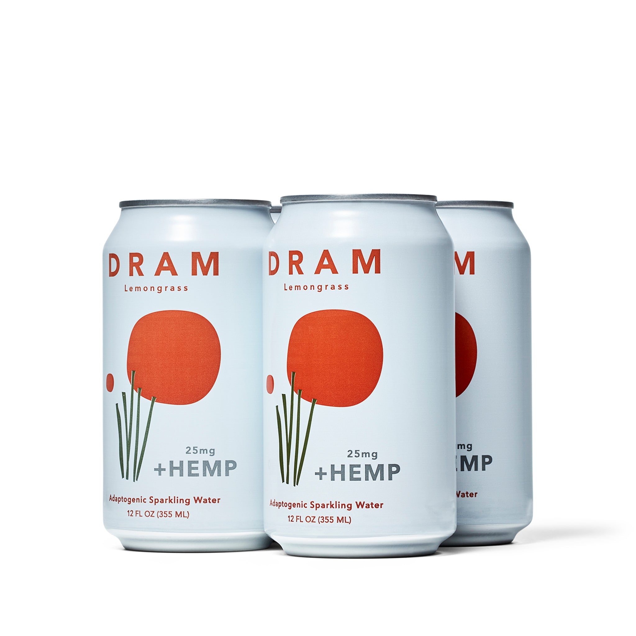 dram lemongrass adaptogenic cbd sparkling water Boisson