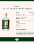Monday Gin - Non-Alcoholic Distilled Spirit - Boisson