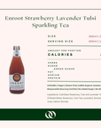 Enroot - Strawberry Lavender Tulsi - Sparkling Tea - Boisson