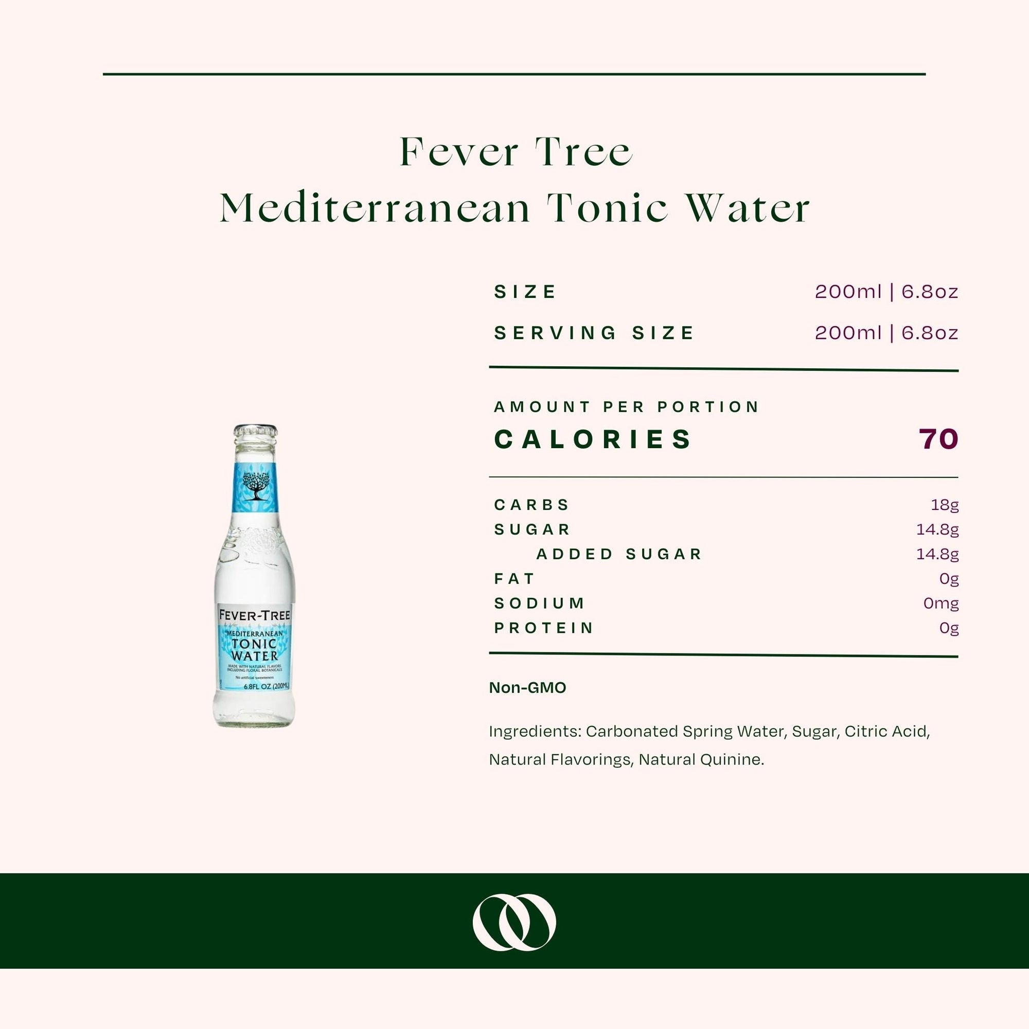 Fever-Tree - Mediterranean Tonic Water (4-pack) - Boisson