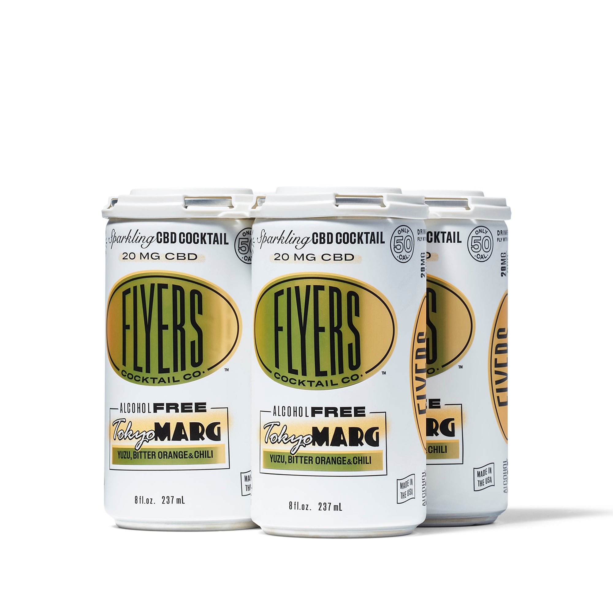 Flyers Cocktail Co. - Non-Alcoholic Tokyo Marg Highball (4-pack) - Boisson