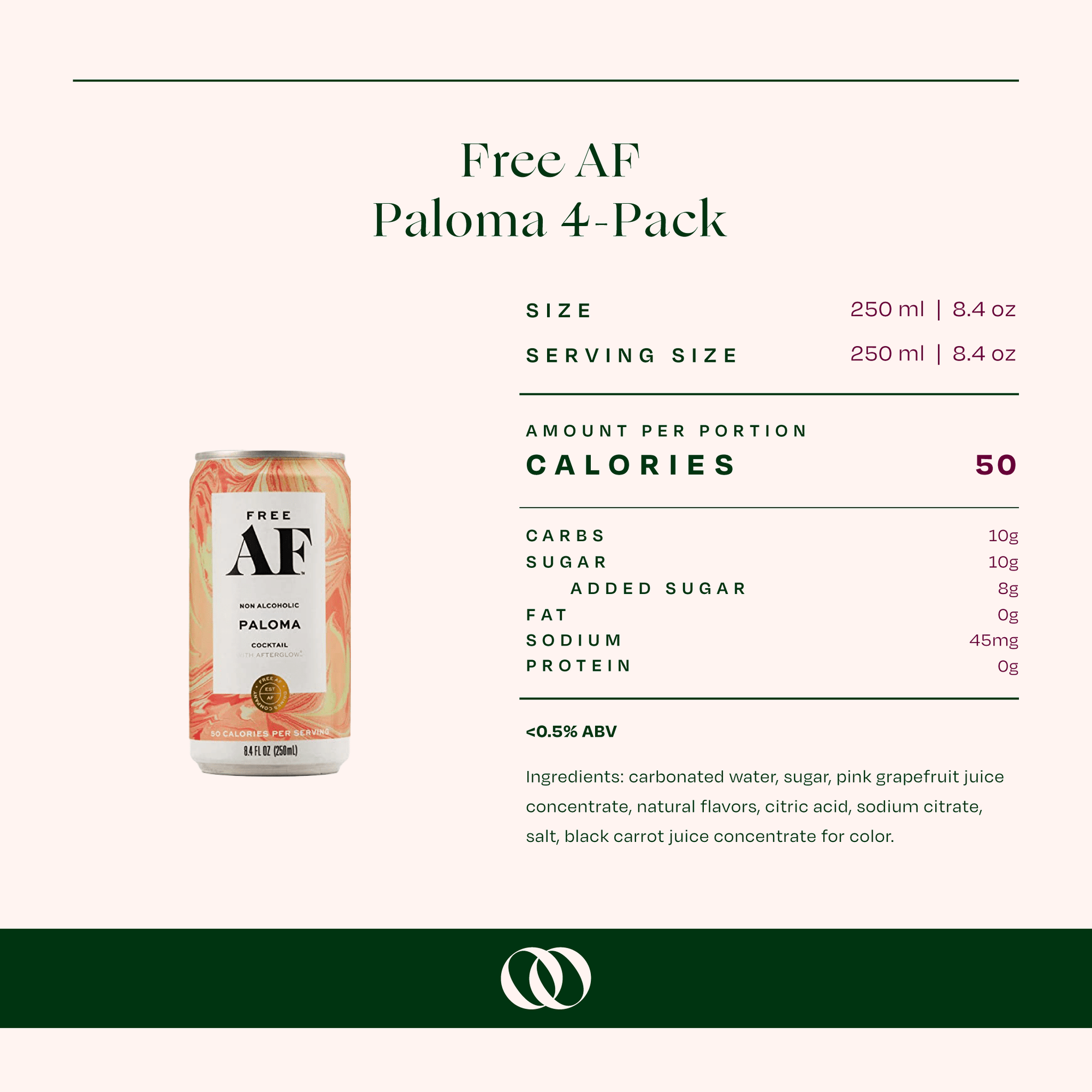 Free AF Paloma (4 pack) - Boisson