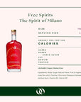 Free Spirits - The Spirit of Milano - Non-Alcoholic Alternative 750 ml - Boisson