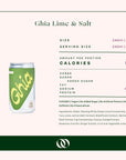 Ghia - Non-Alcoholic Lime & Salt Le Spritz - 4-pack - Boisson