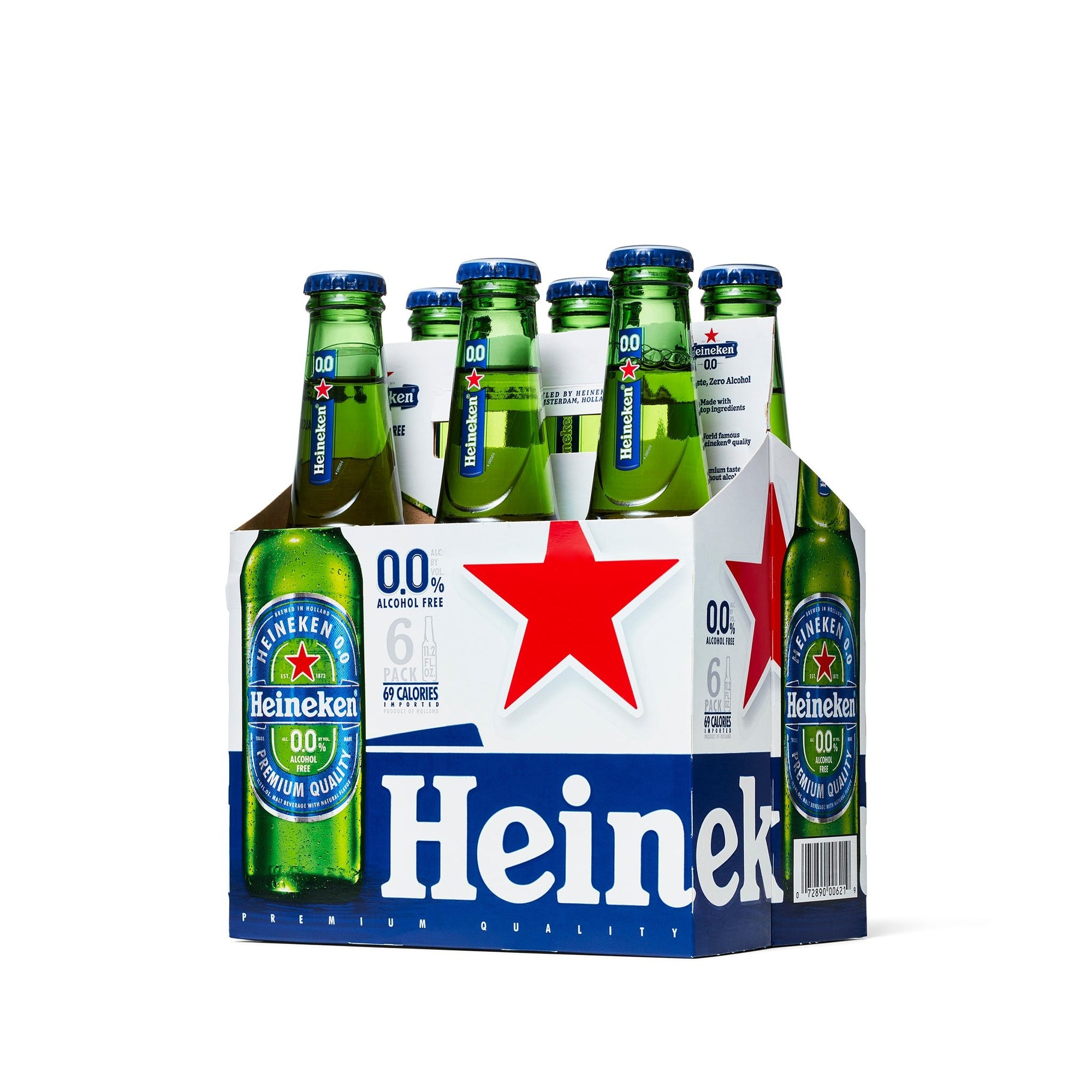 Heineken 0.0 - Non-Alcoholic Premium Lager - 6-pack - Boisson