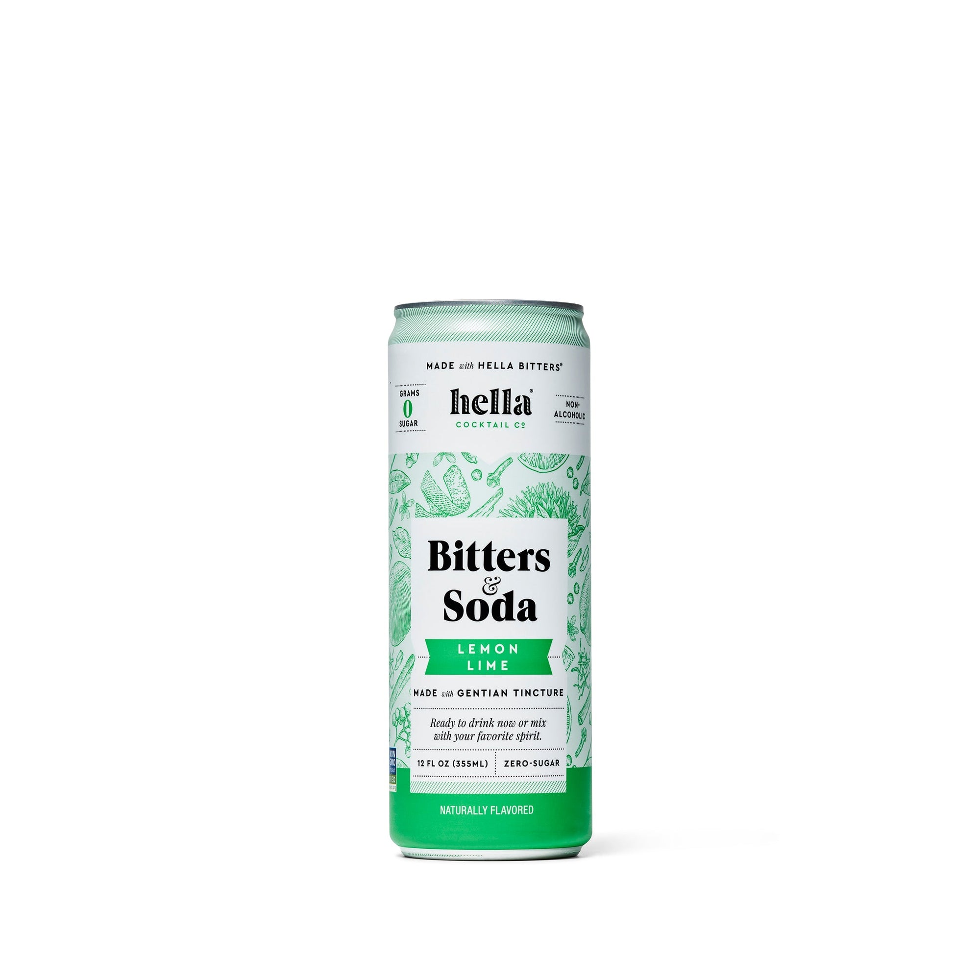 Hella - Lemon-Lime Bitters &amp; Soda (4 Pack) - Boisson