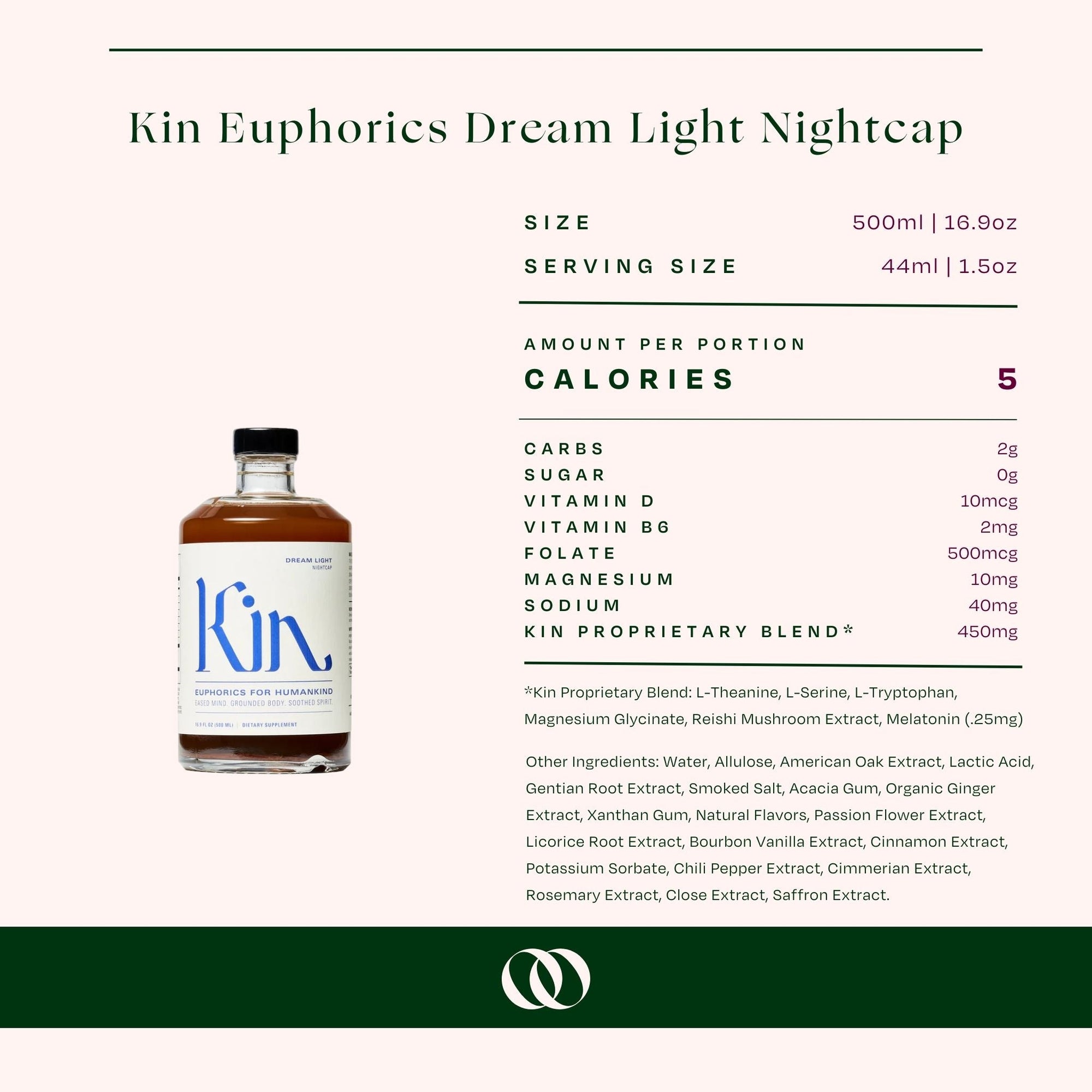 Shop Kin Euphorics Dream Light Nightcap | Non-Alcoholic Euphorics – Boisson