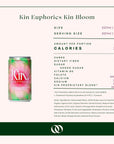 Kin Euphorics - Kin Bloom - Non-Alcoholic Beverage - 4Pk 8 oz - Boisson