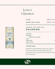 Lyre's Classico Non-Alcoholic Ready-to-Drink (4 pack) - Boisson